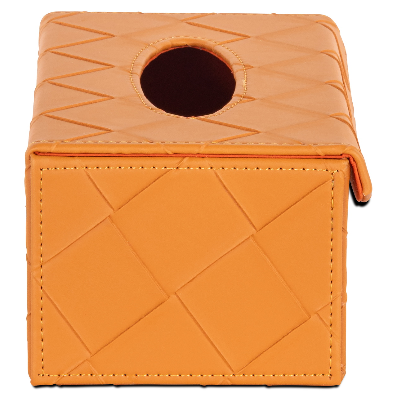 Objeto decorativo Molly naranja caja de pañuelos - Richmond Interiors