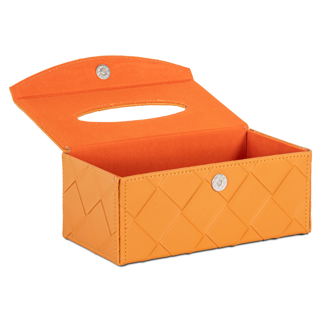 Objeto decorativo Molly naranja caja de pañuelos - Richmond Interiors