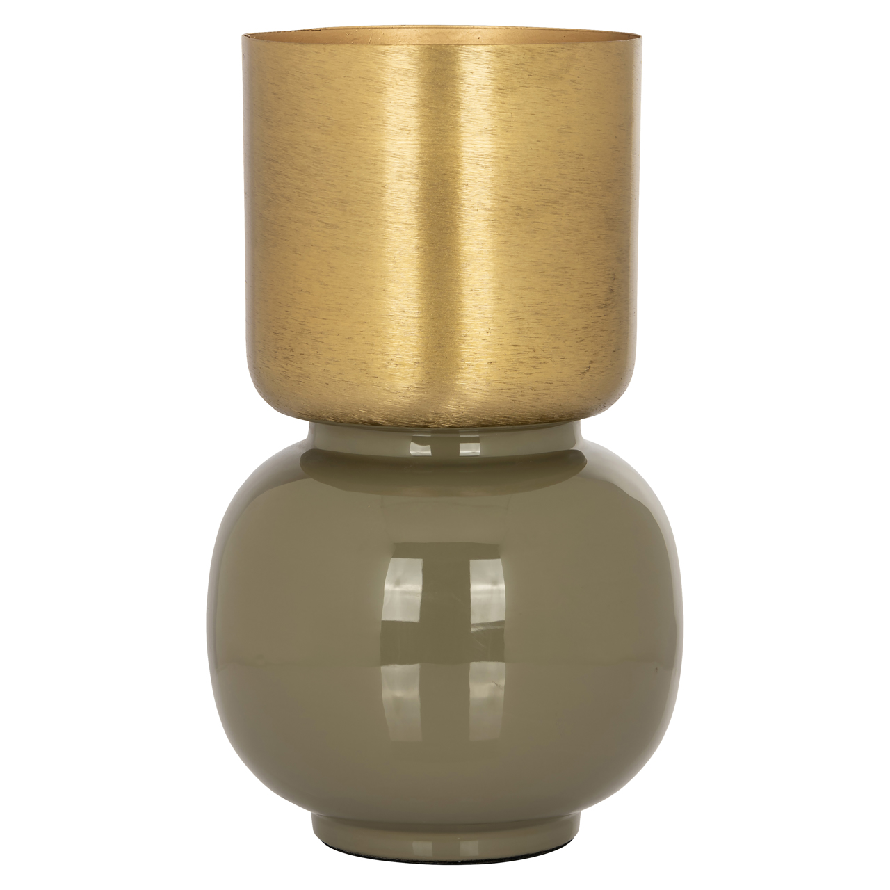 Vase Clover brushed gold - Richmond Interiors