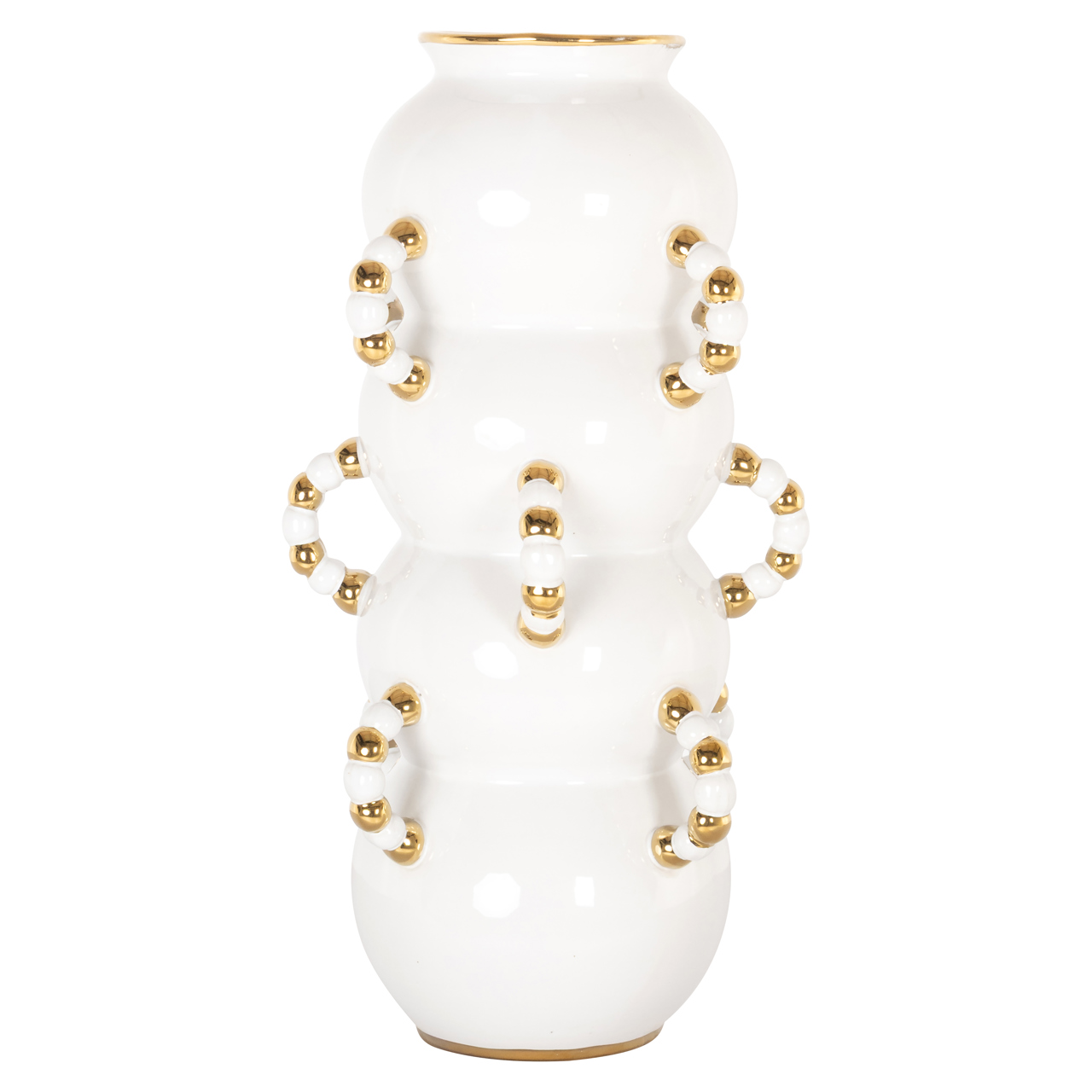 Pippy white large vase - Richmond Interiors