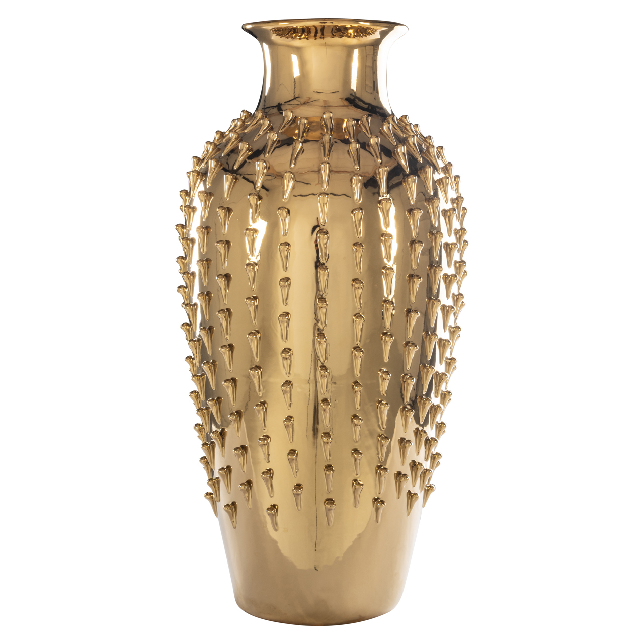 Vase Dania gold (steengoed) - Richmond Interiors