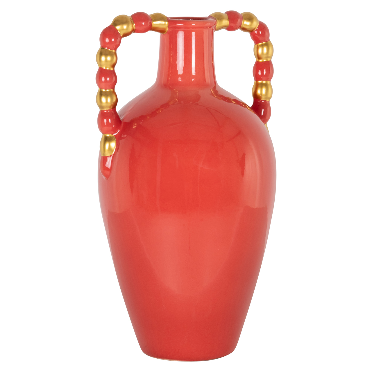 Vase Davita orange large (steengoed) - Richmond Interiors