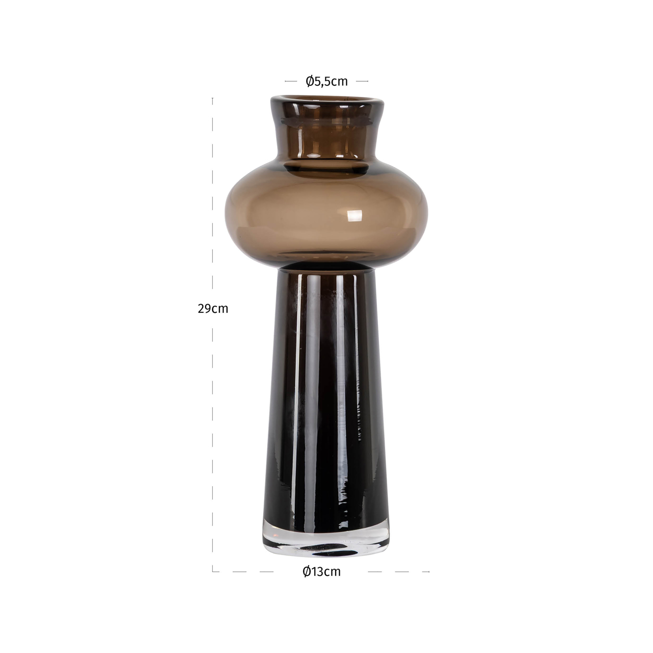 Vase Jamey brown small - Richmond Interiors