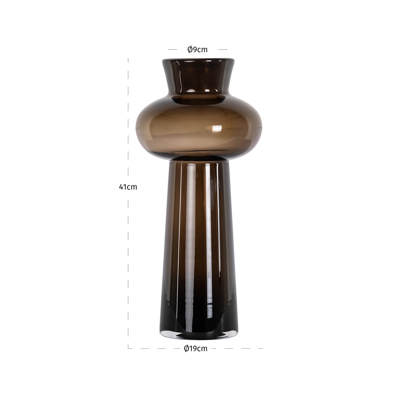 Vase Jamey brown large - Richmond Interiors