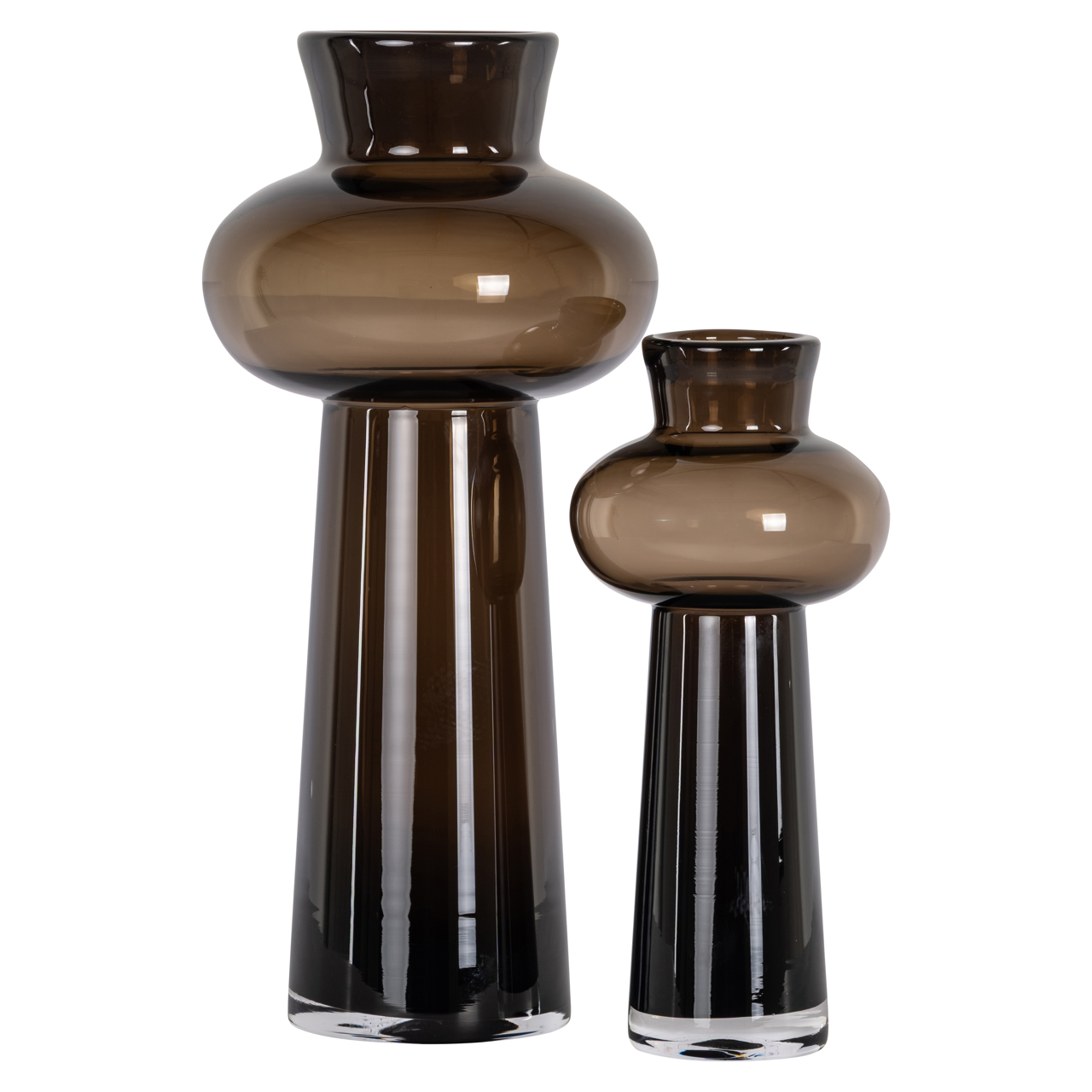 Vase Jamey brown large (Glas) - Richmond Interiors