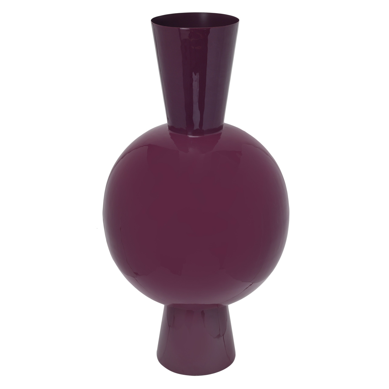 Vase Avine burgundy (Ijzer|Emaille) - Richmond Interiors