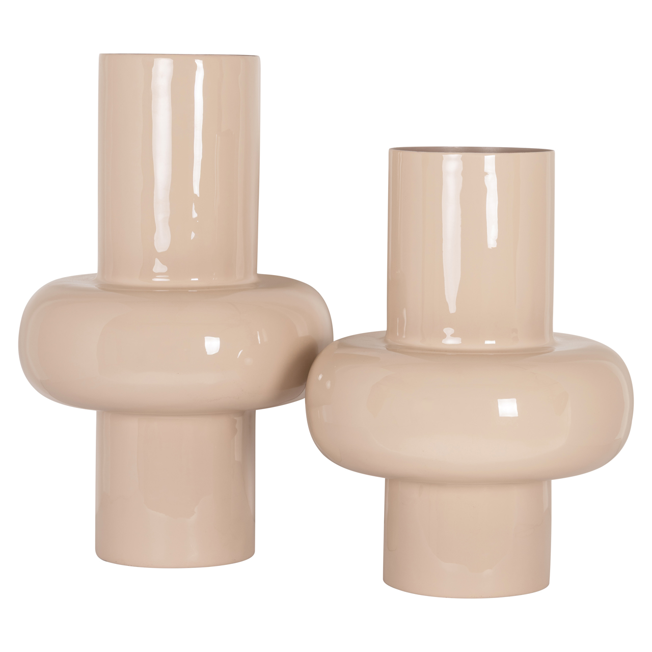 Vase Benice tapioca small (Ijzer|Emaille) - Richmond Interiors