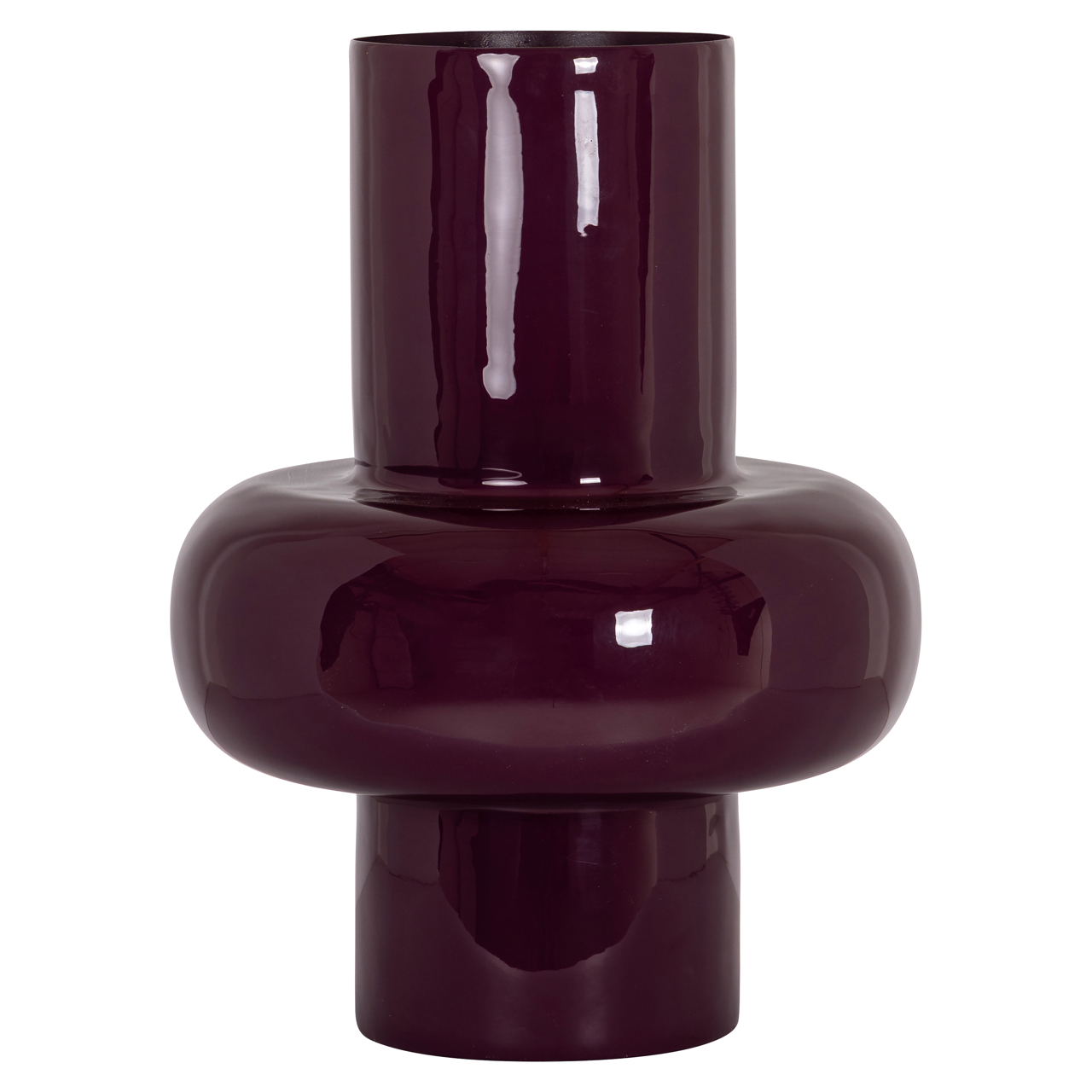 Vase Ashlyn burgundy small - Richmond Interiors