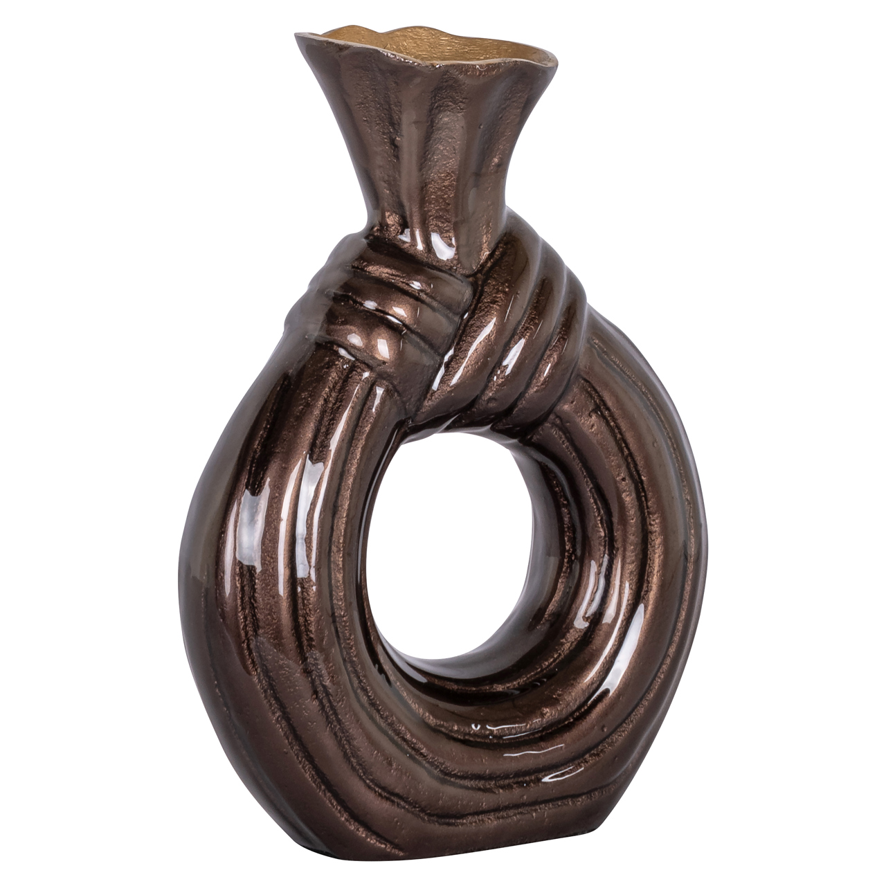 Vase Suen dark brown small - Richmond Interiors