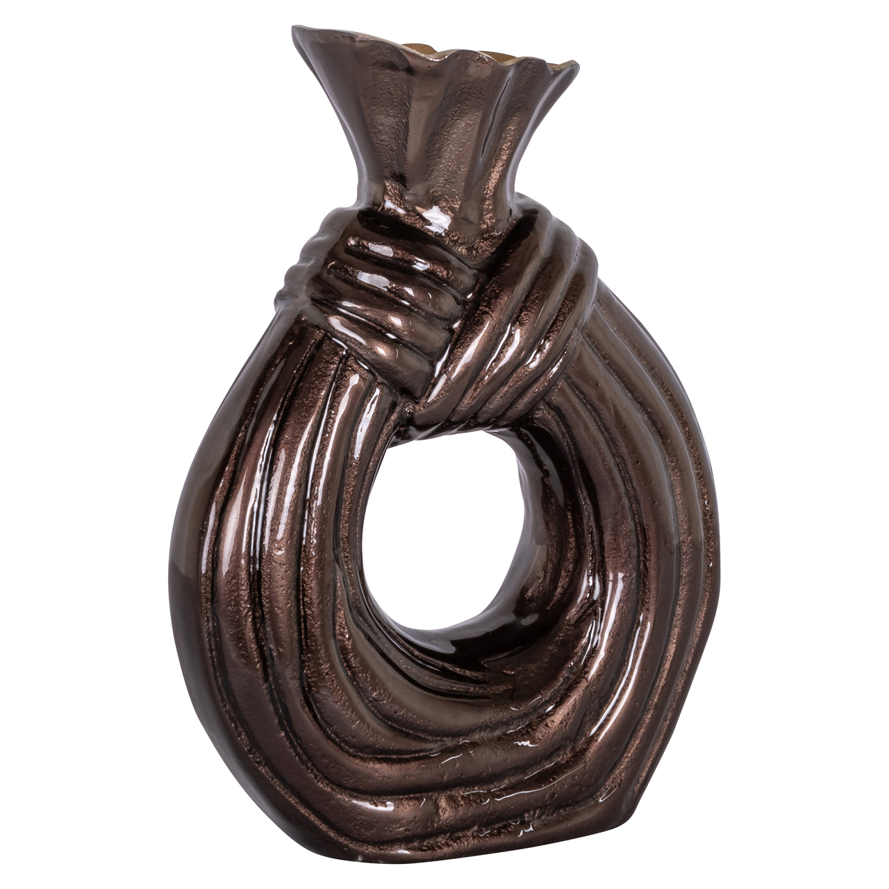 Vase Suen dark brown large - Richmond Interiors
