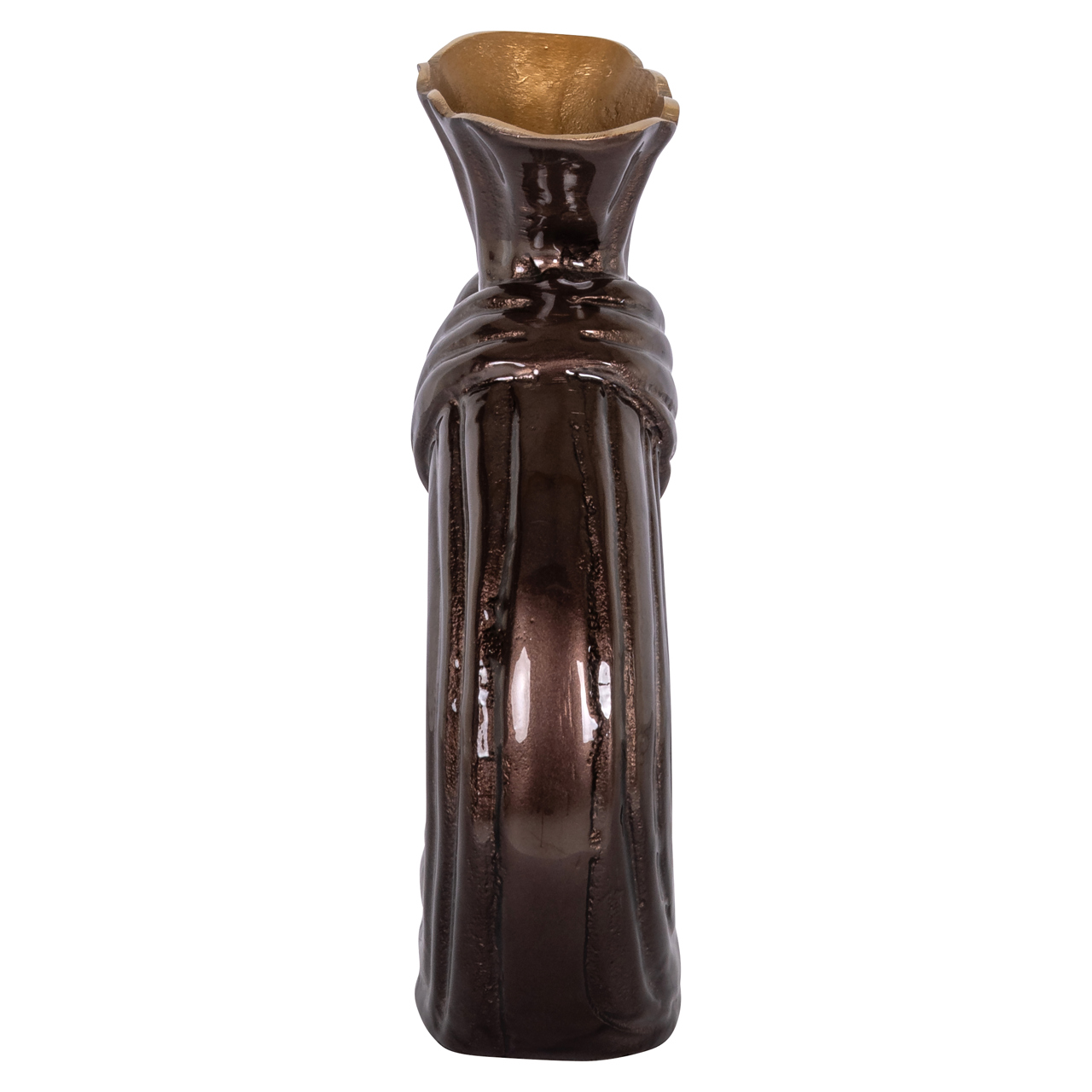 Vase Suen dark brown large (Aluminium) - Richmond Interiors