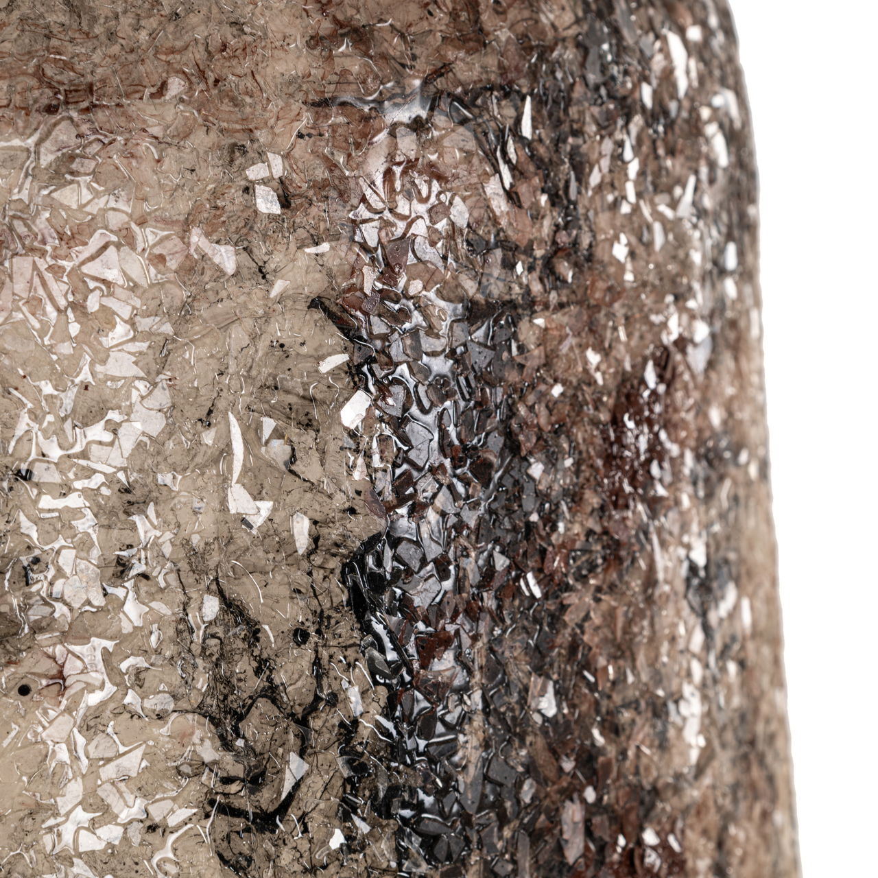 Vase Dena beige large (Ijzer) - Richmond Interiors