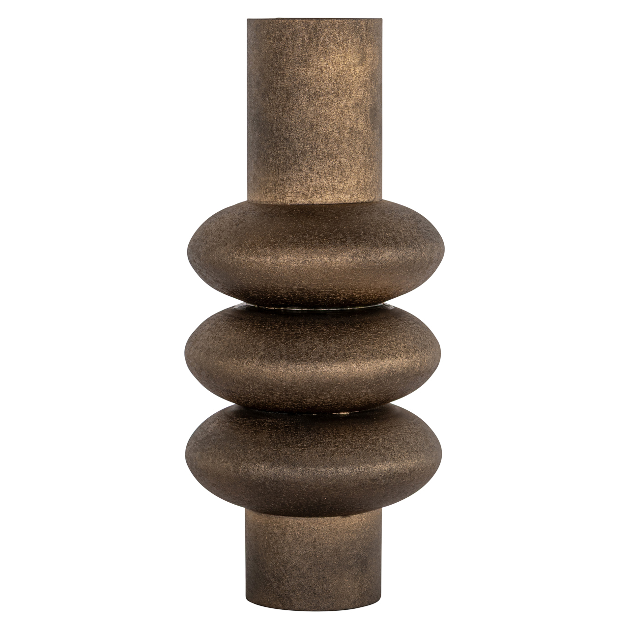 Megan Vase brass antique - Richmond Interiors