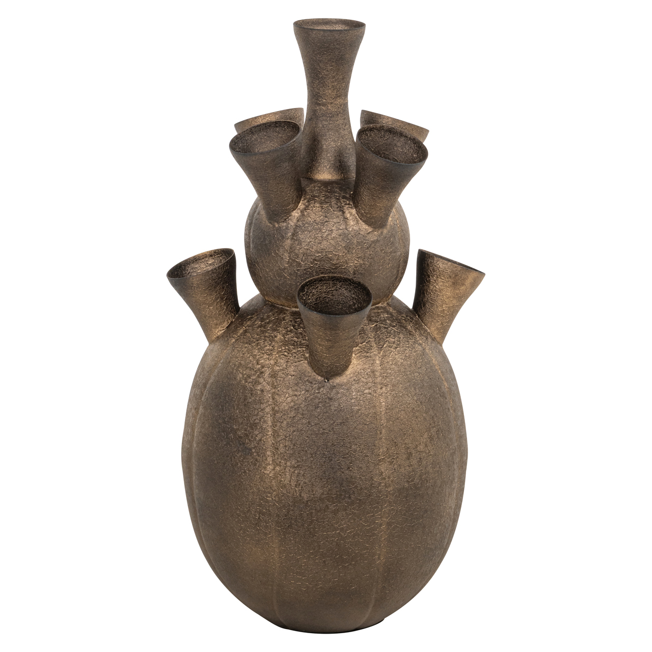 Maleen Vase brass antique - Richmond Interiors