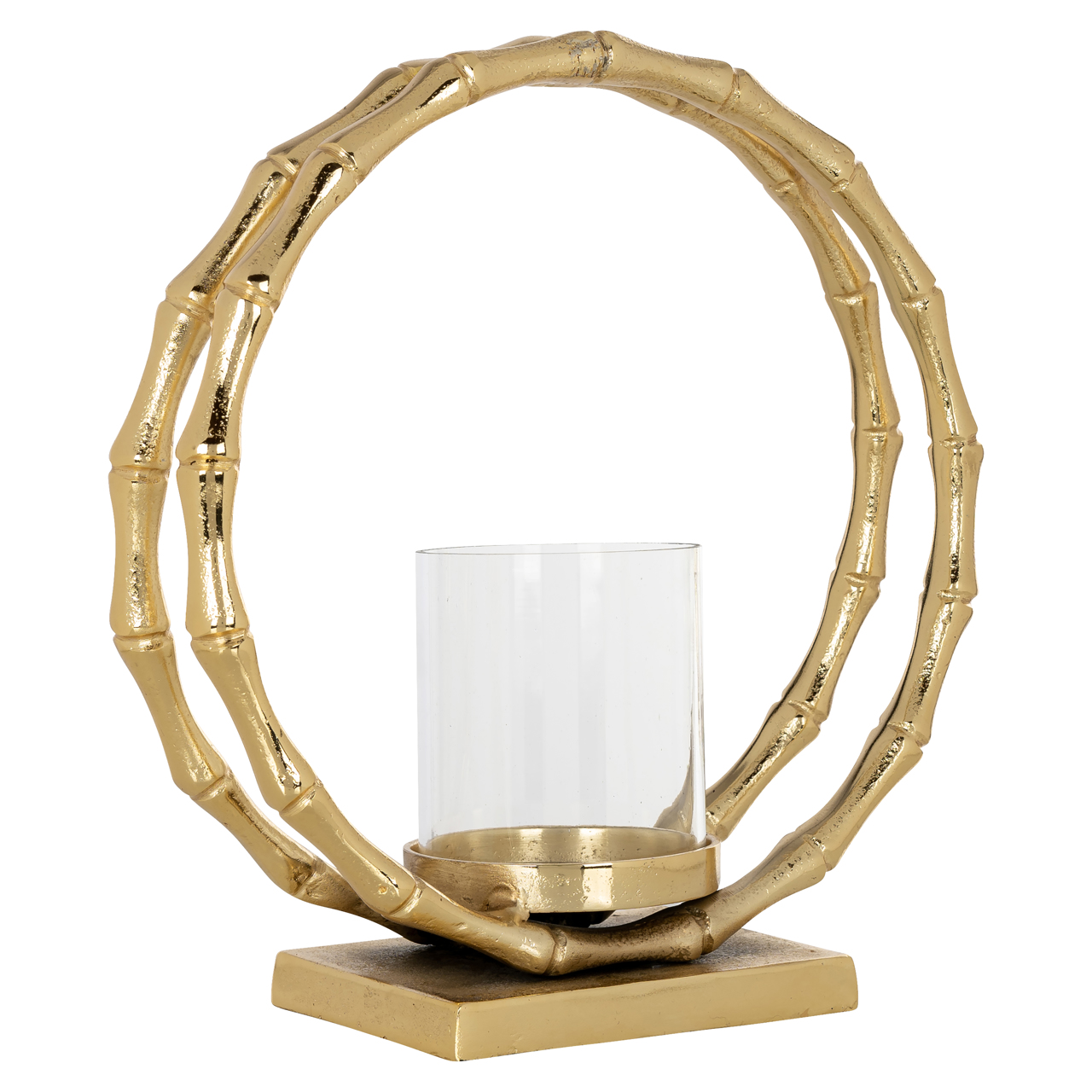 Windlicht Merlyn gold large - Richmond Interiors