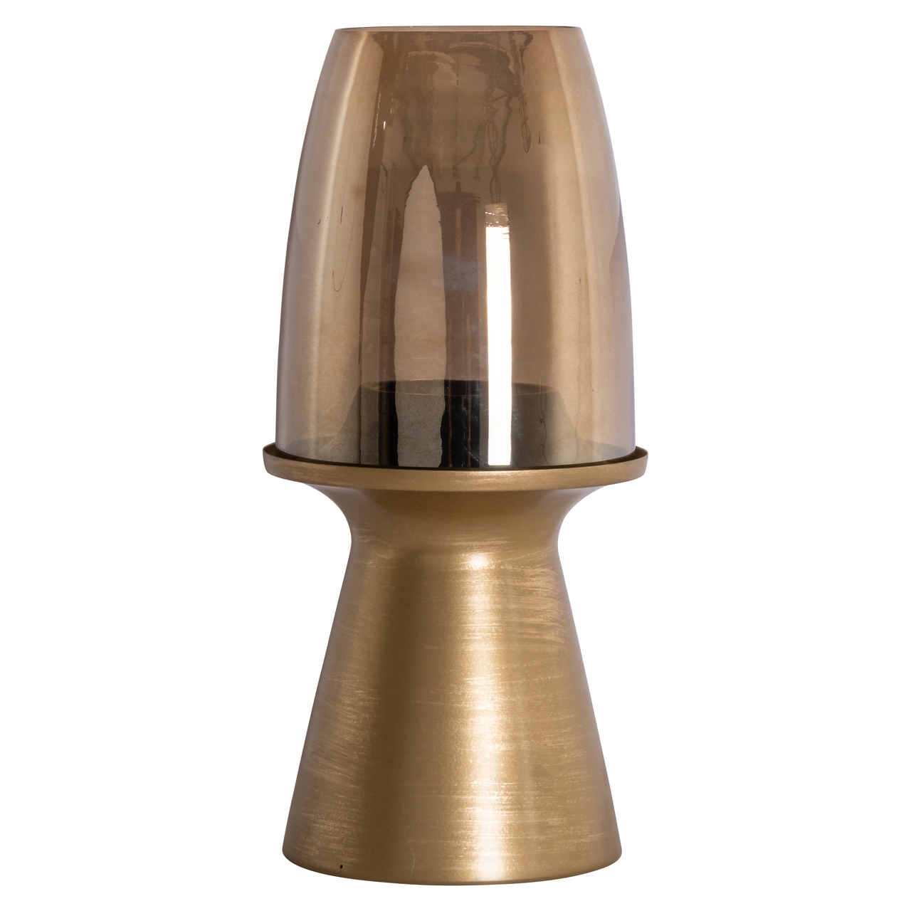 Windlicht Danea brushed gold small - Richmond Interiors