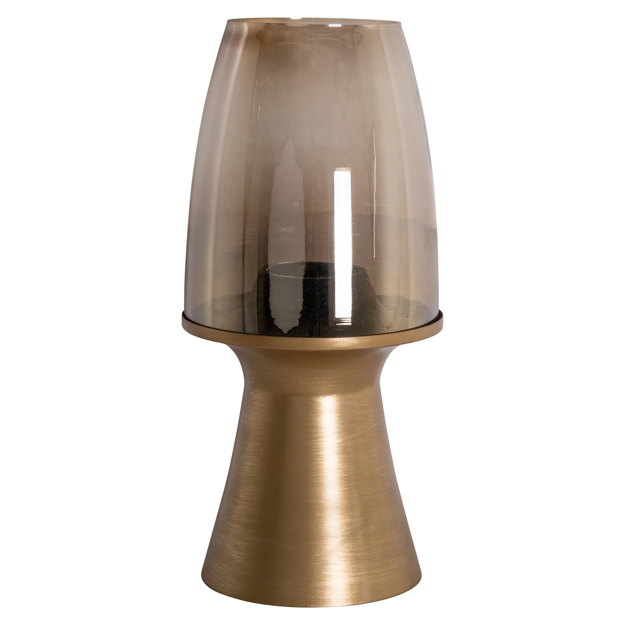 Windlicht Danea brushed gold large - Richmond Interiors