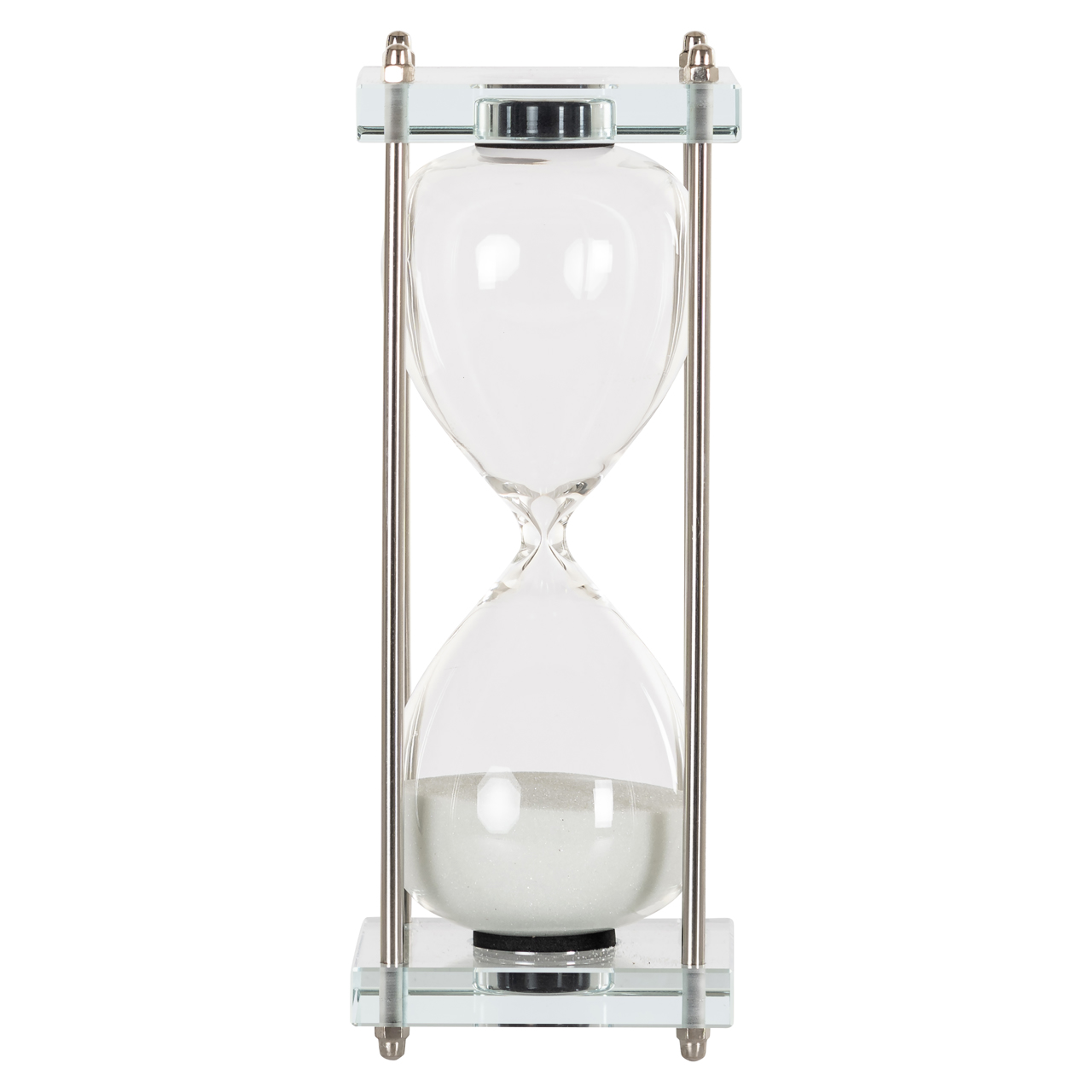 Dekoratives Objekt Gigi white large (Metall|Glas|Sand) - Richmond Interiors