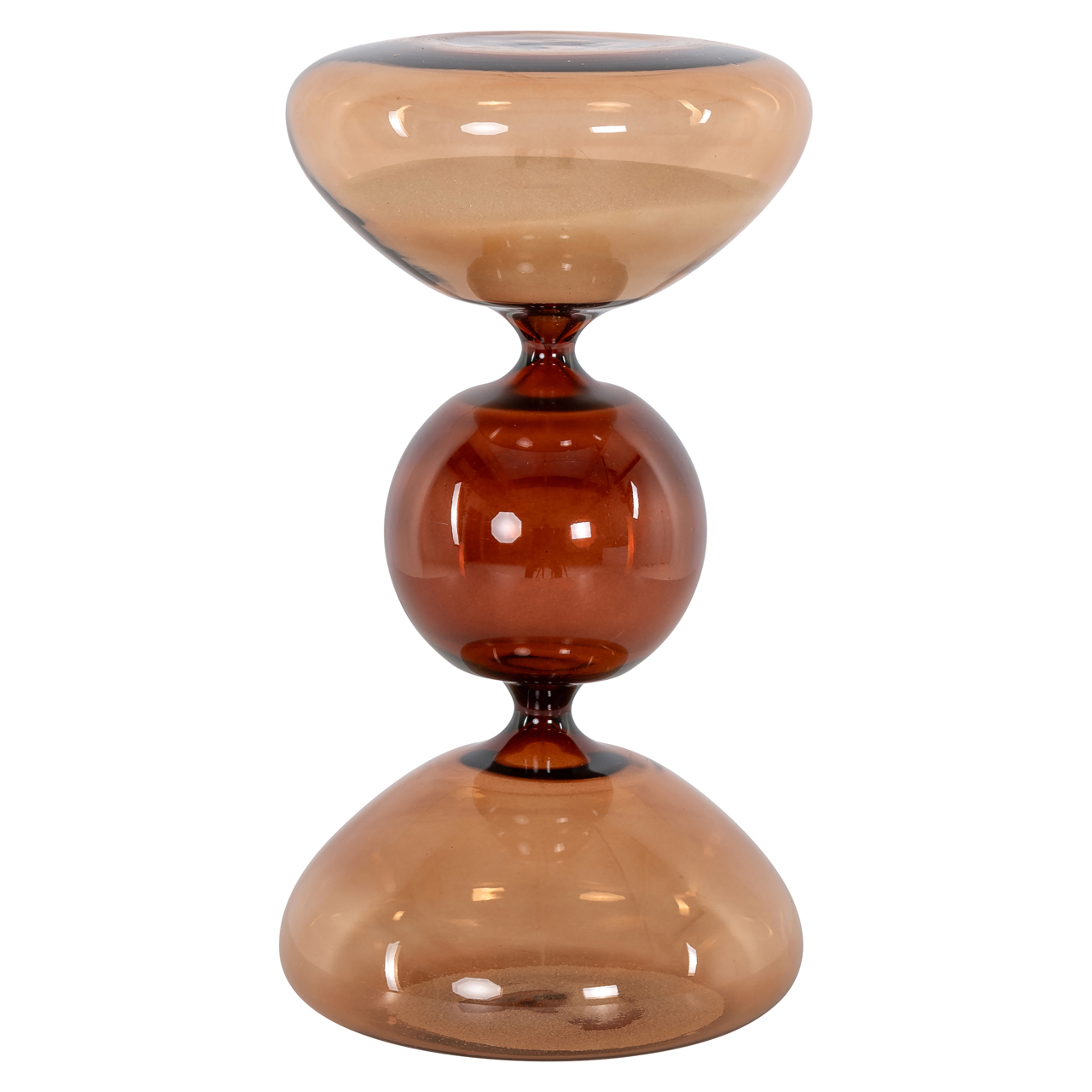 Dekoratives Objekt Elba brown hourglass small - Richmond Interiors