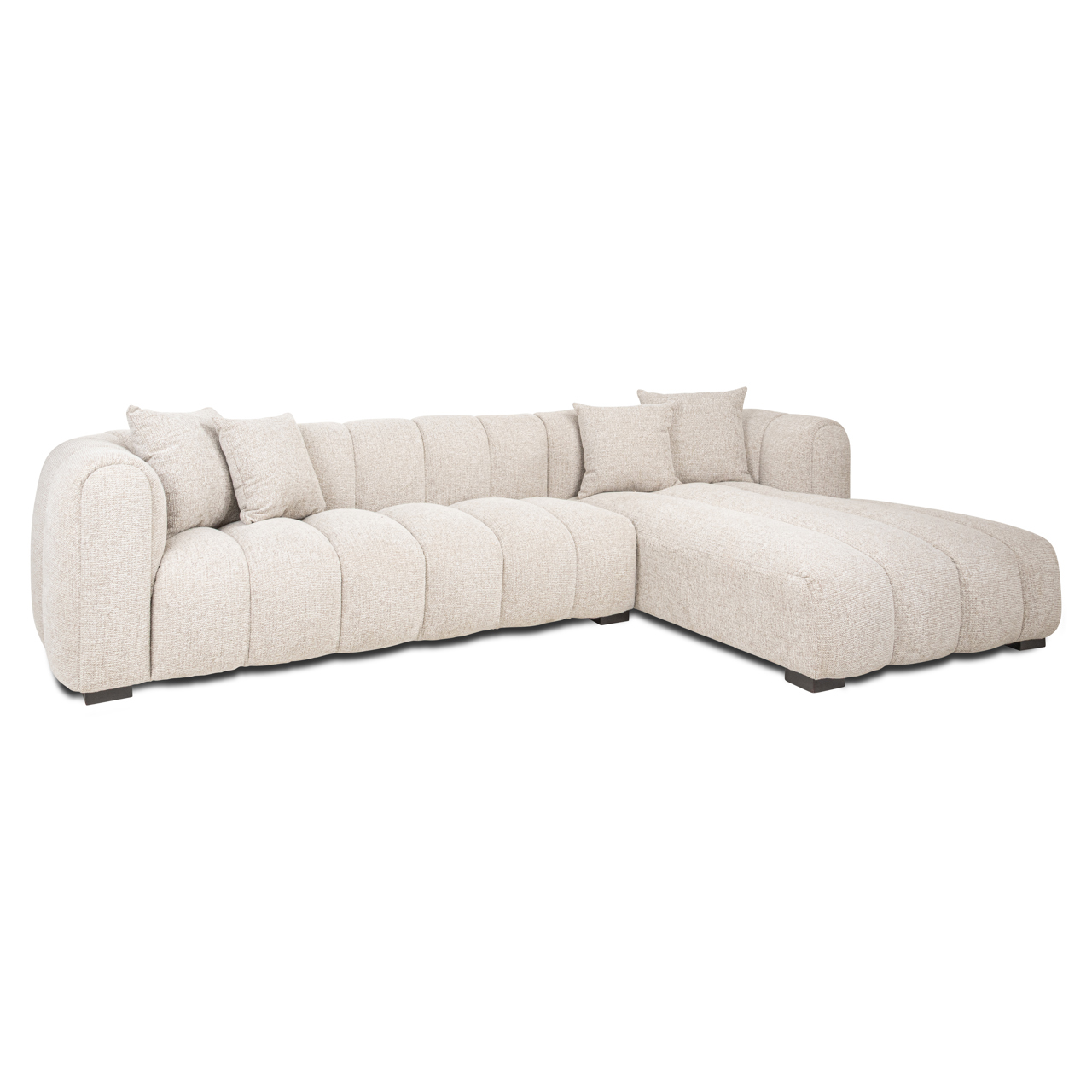 Sofa Novaro natural fancy lounge rechts - Richmond Interiors