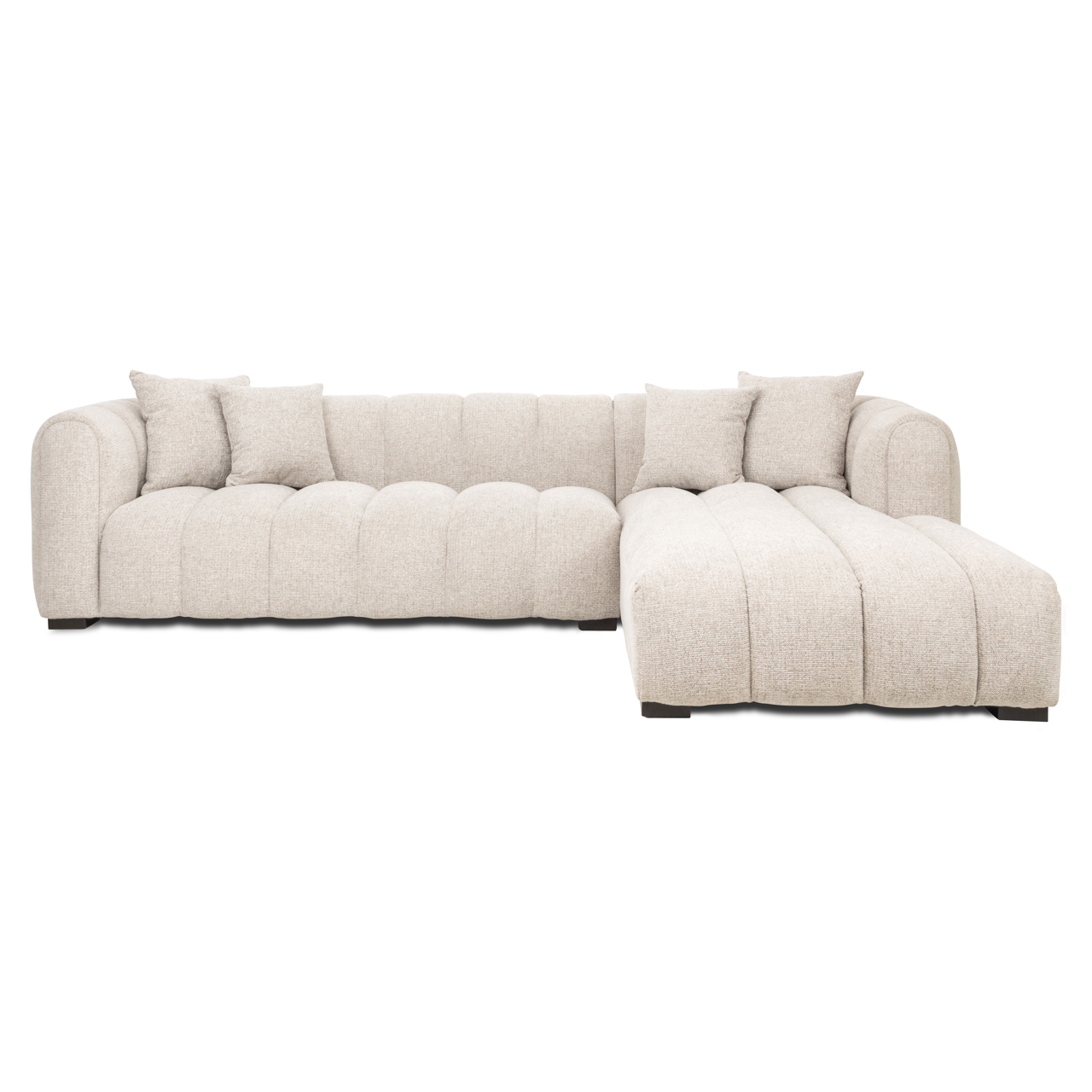 Sofa Novaro natural fancy lounge rechts - Richmond Interiors