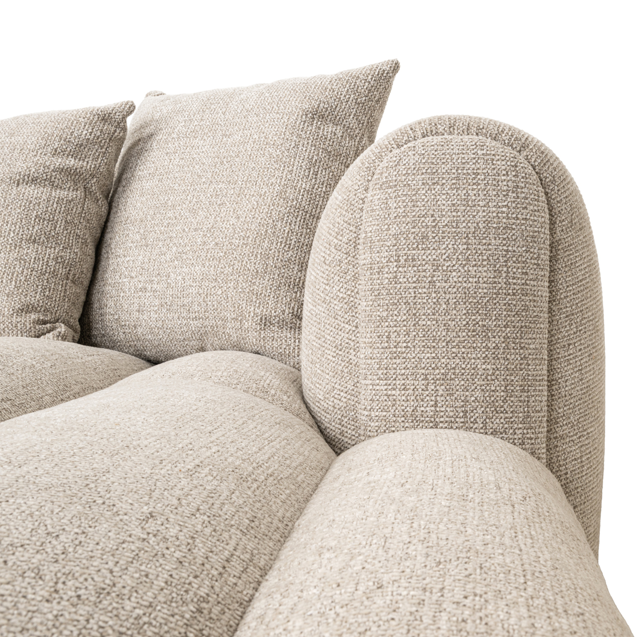 Sofa Novaro natural fancy lounge rechts - Richmond Interiors