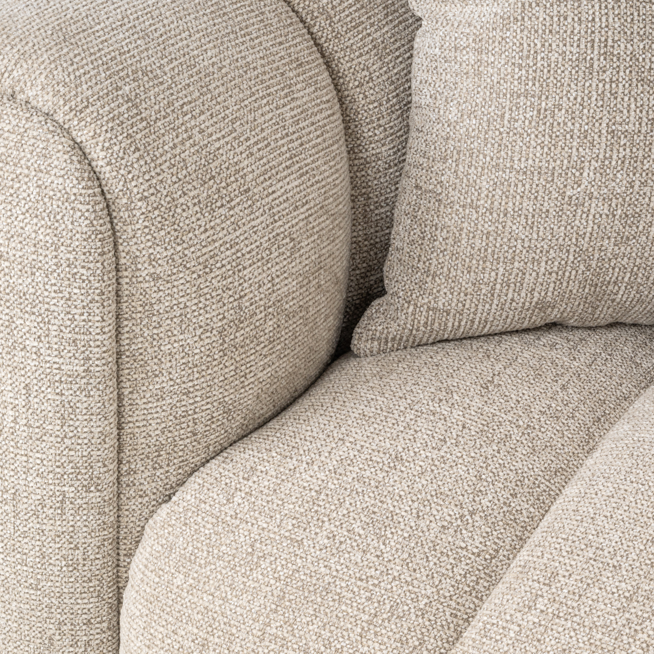 Sofa Novaro natural fancy lounge rechts - Richmond Interiors