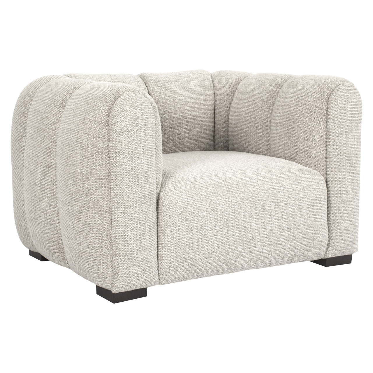 Sillón lounge Novaro natural fancy - Richmond Interiors