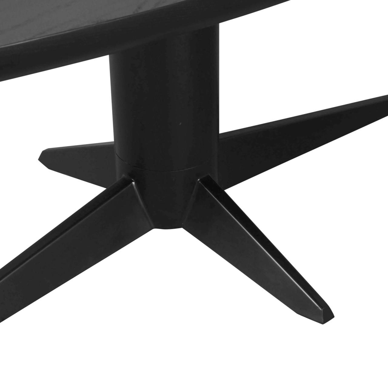 Esstisch Rayford black oval 230 - Richmond Interiors