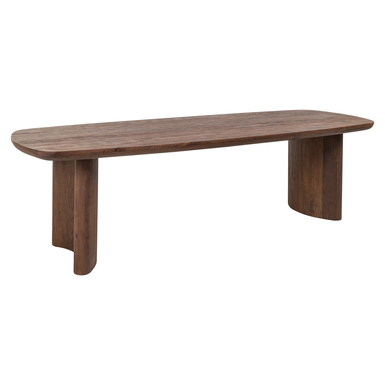 Esstisch Baldwin spicebrown 230 (Mango|Ijzer|Edelstahl) - Richmond Interiors