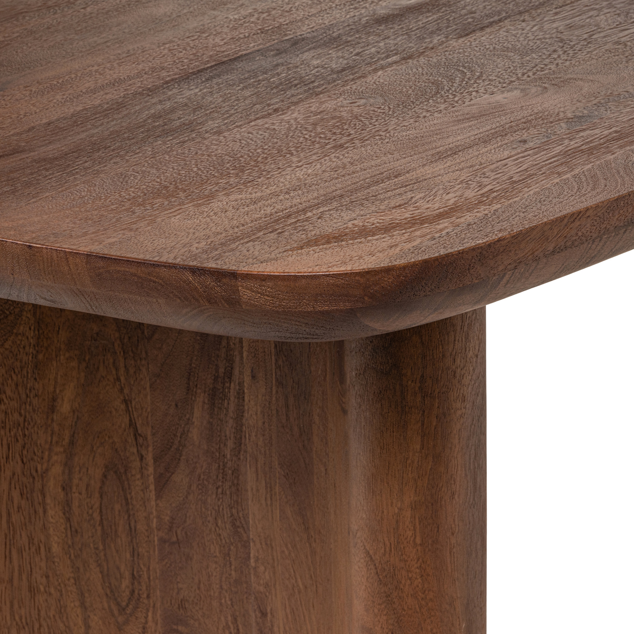 Esstisch Baldwin spicebrown 230 (Mango|Ijzer|Edelstahl) - Richmond Interiors