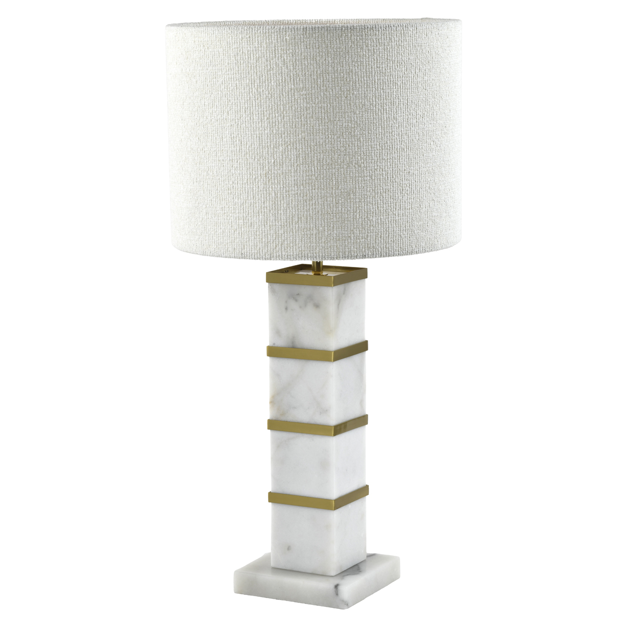 Tischlampe Celinae white including lampshade - Richmond Interiors