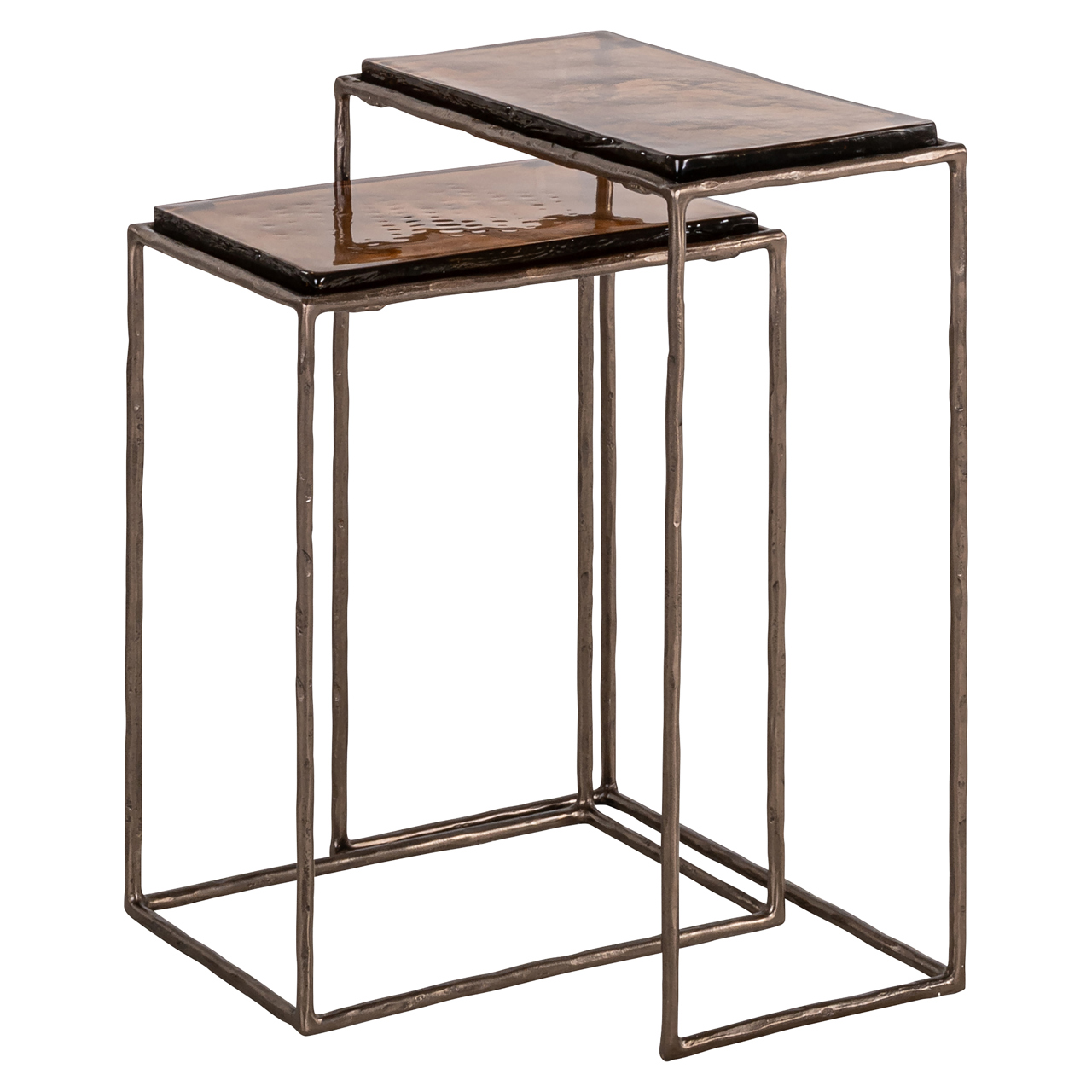 Beistelltisch Villano bronze (Set aus 2) - Richmond Interiors