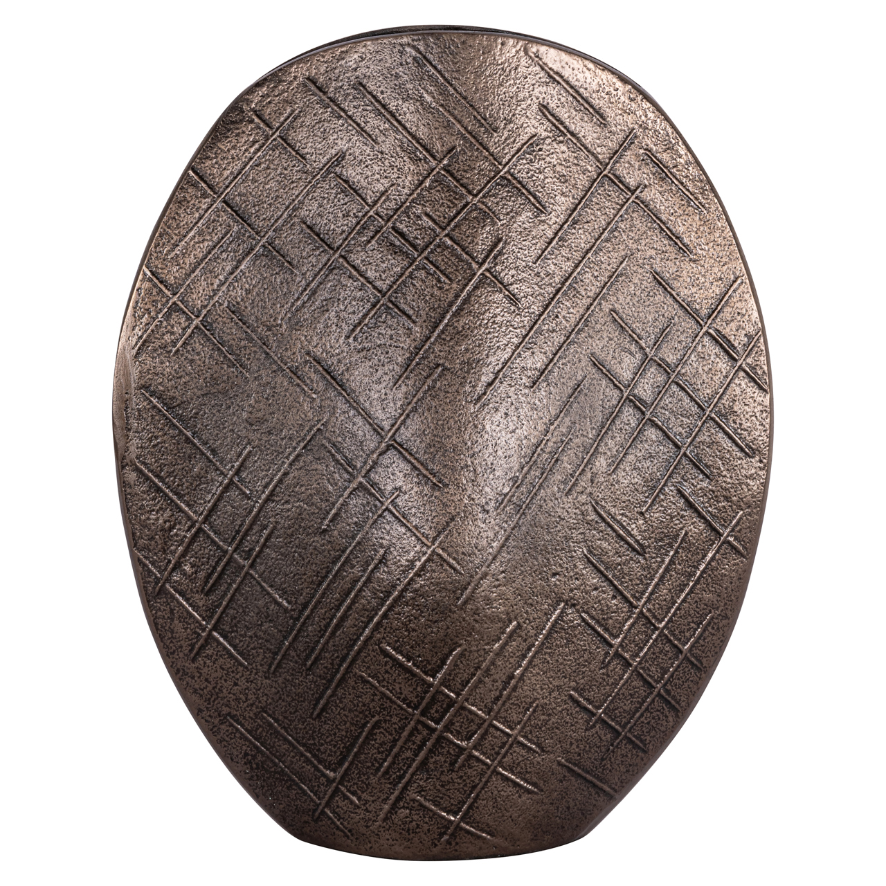 Vase Olivra bronze L (Aluminium) - Richmond Interiors