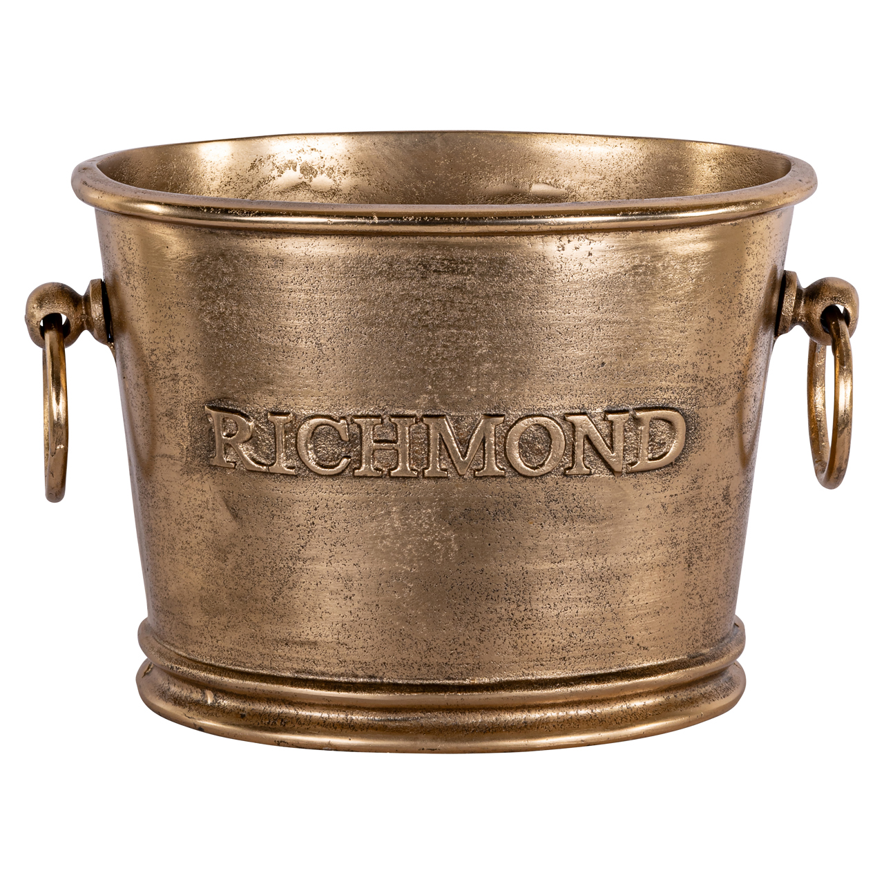 Wein- & Barzubehör Vinova brass antique wine & champagne cooler (Aluminium) - Richmond Interiors