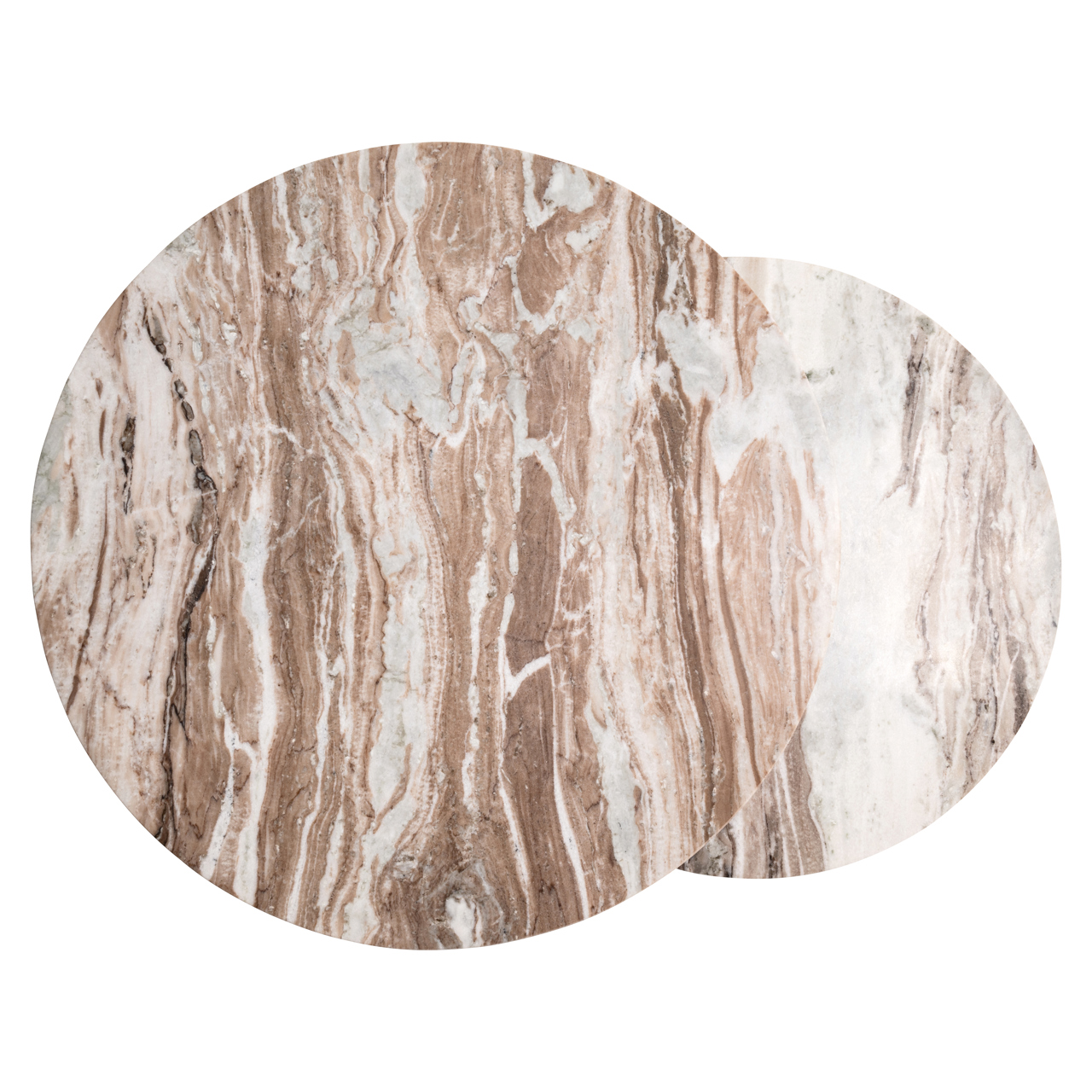 Couchtisch Bottega Blush beige (Set aus 2) - Richmond Interiors