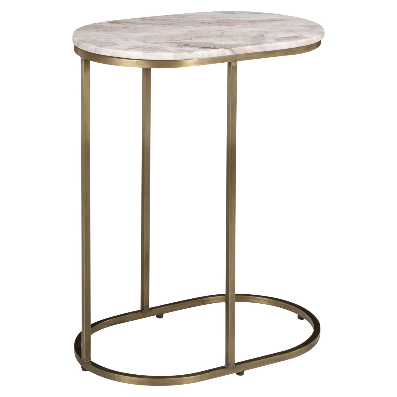Mesa auxiliar para sofá Bottega Blush beige - Richmond Interiors
