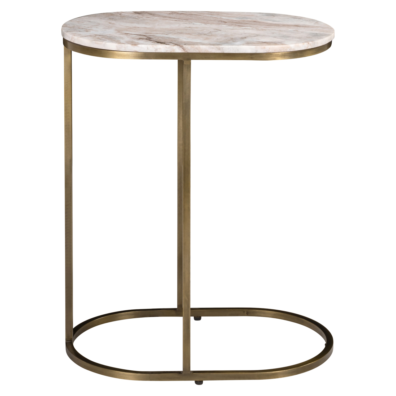 Sofabeistelltisch Bottega Blush beige (Toronto Marmor|Ijzer) - Richmond Interiors