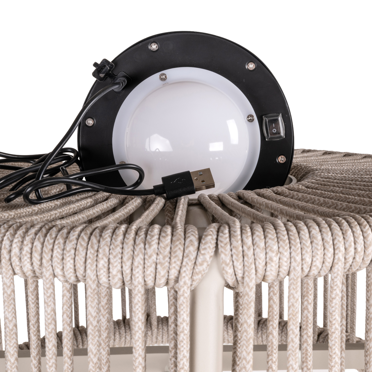 Garten Stehlampe Lunar light beige - Richmond Interiors