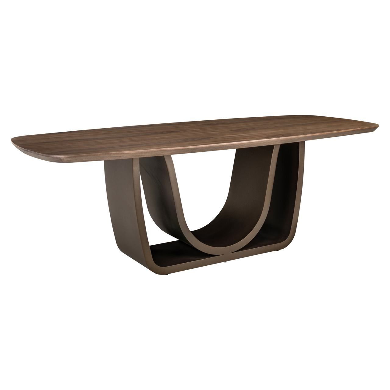 Esstisch Windsor walnut 230 brass base - Richmond Interiors