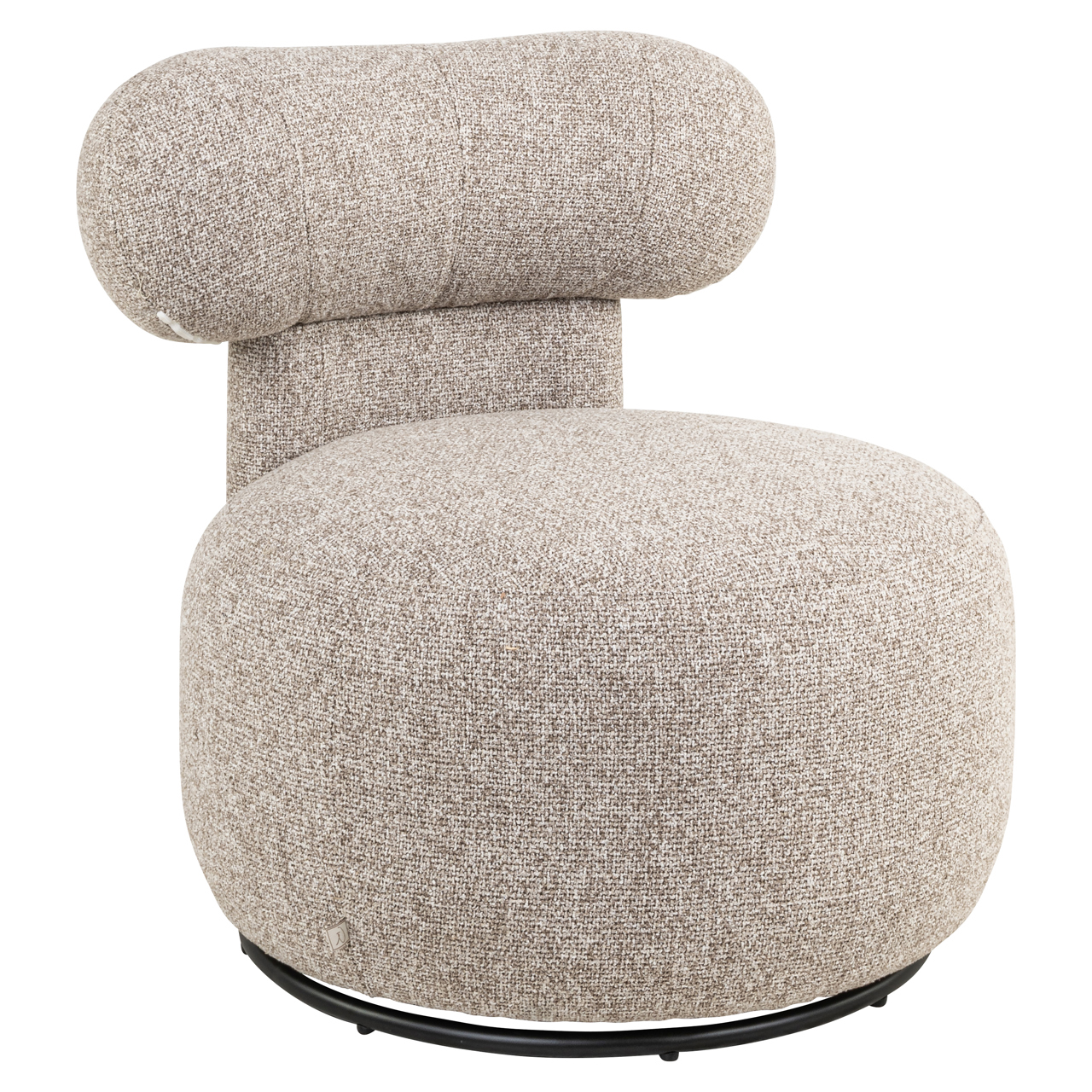 Sillón lounge Kaya cayenne brown giratorio - Richmond Interiors