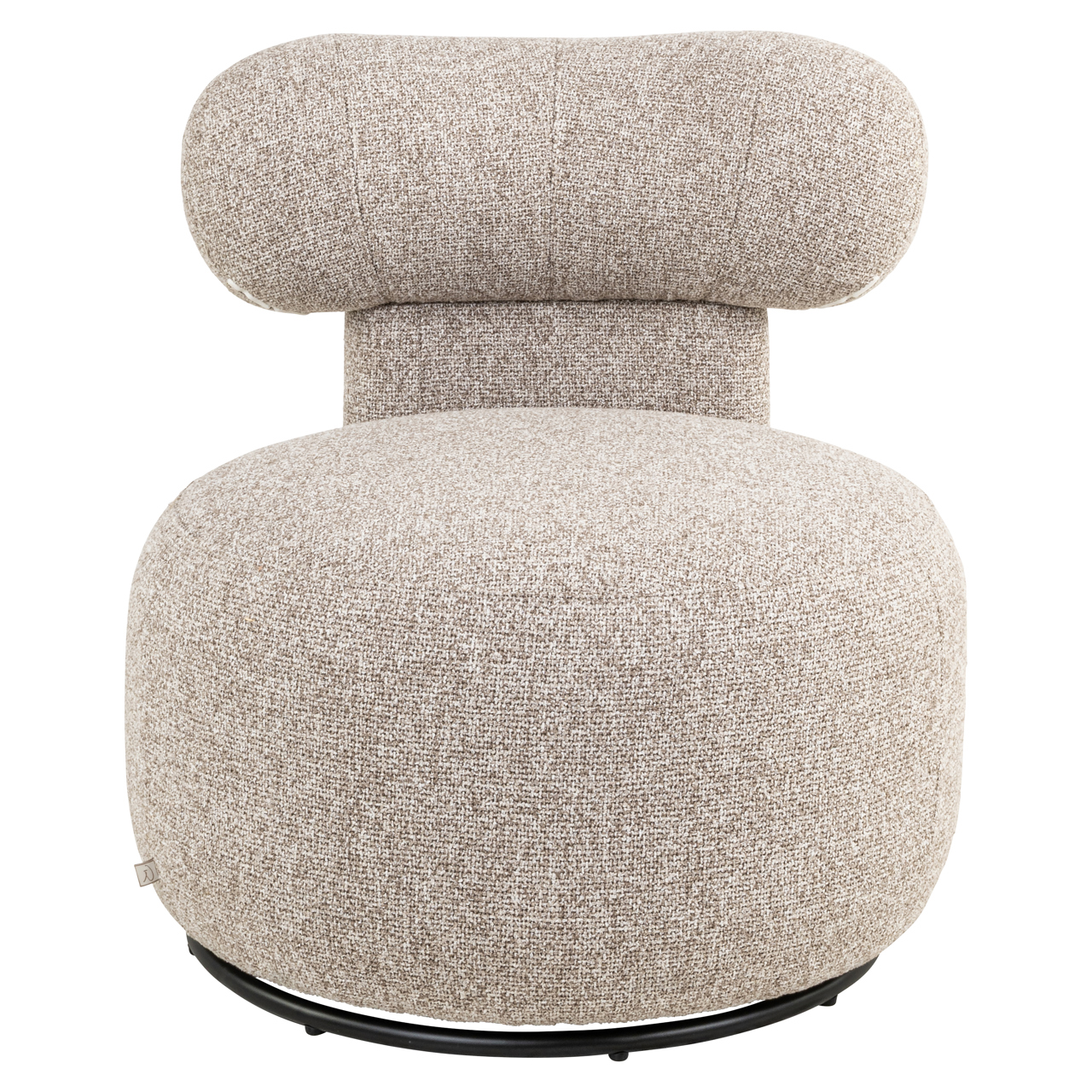 Sillón lounge Kaya cayenne brown giratorio - Richmond Interiors