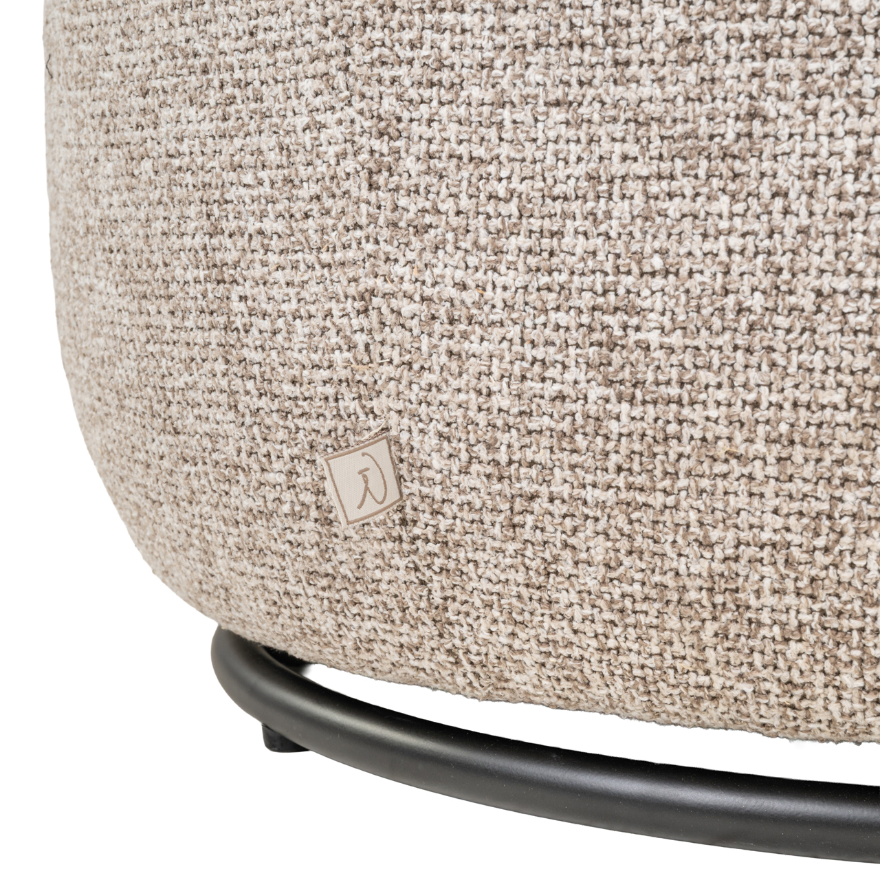 Lounge Stuhl Kaya cayenne brown drehbar - Richmond Interiors