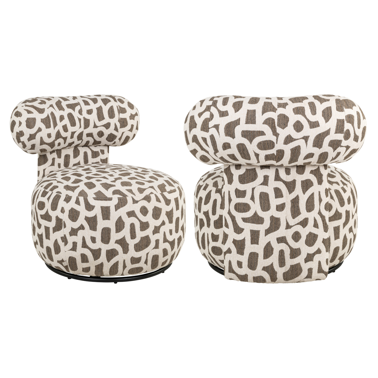 Lounge Stuhl Kaya weave brown - Richmond Interiors