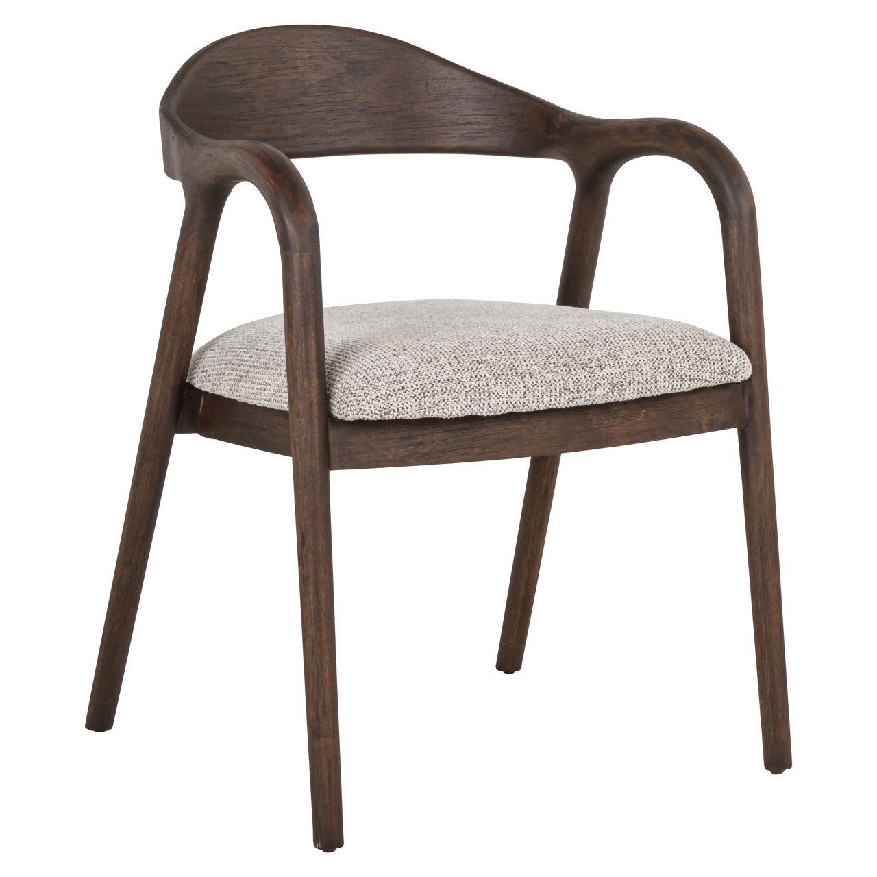 Esszimmerstuhl Mihara mocca fancy feuerhemmend - Richmond Interiors