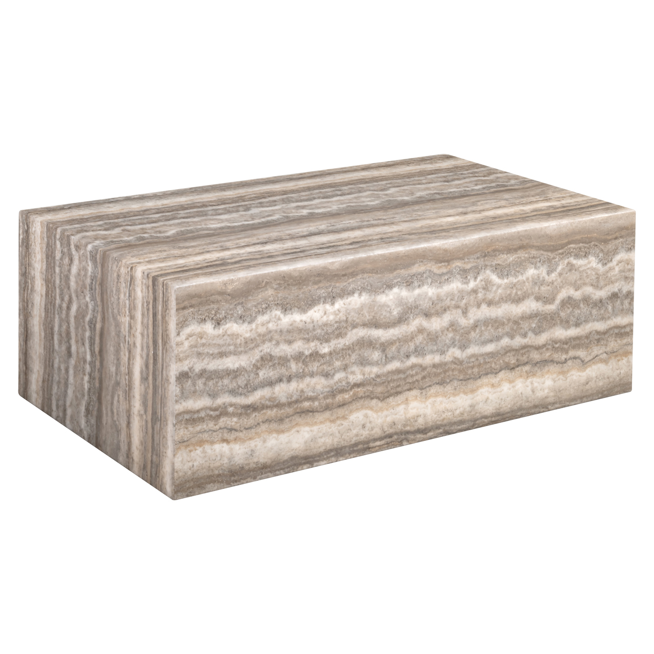 Sofa-element Dulce grey coffee table (Guangxi Weiß Marmor|Papier) - Richmond Interiors