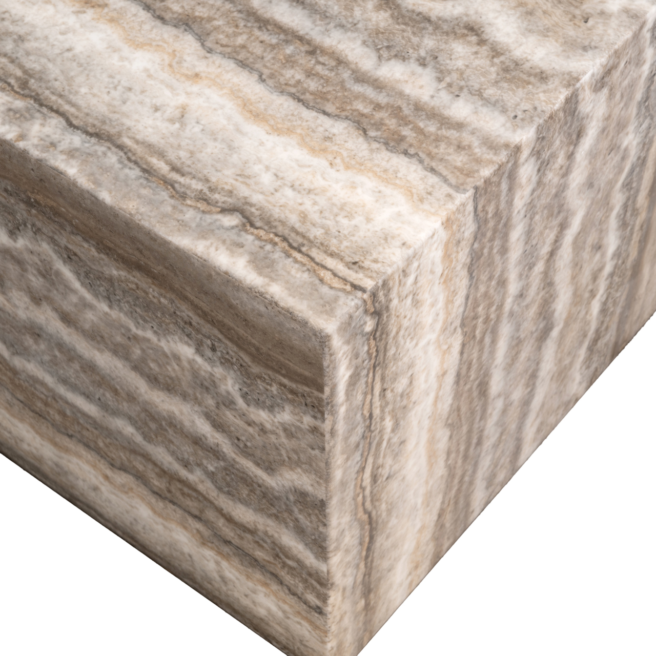 Sofa-element Dulce grey coffee table (Guangxi Weiß Marmor|Papier) - Richmond Interiors