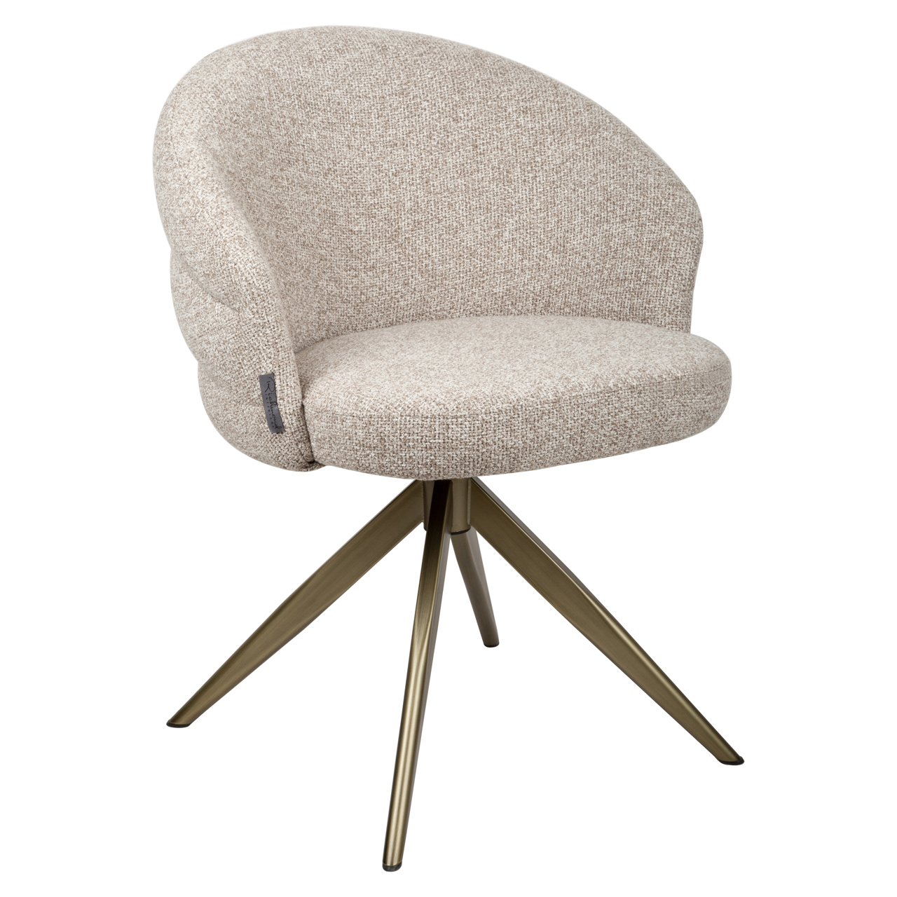 Esszimmerstuhl Zendaya cayenne brown drehbar feuerhemmend - Richmond Interiors