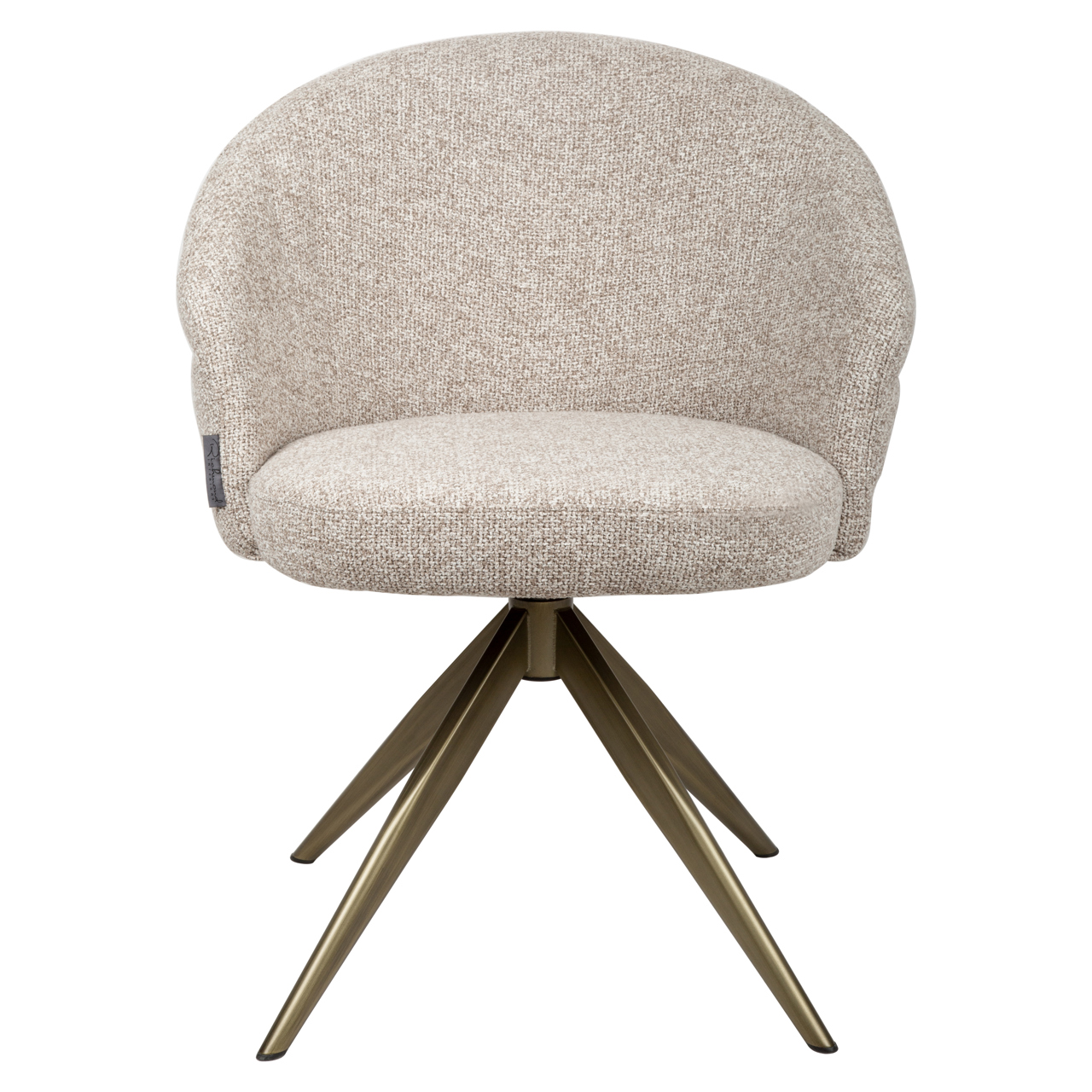 Esszimmerstuhl Zendaya cayenne brown drehbar feuerhemmend - Richmond Interiors