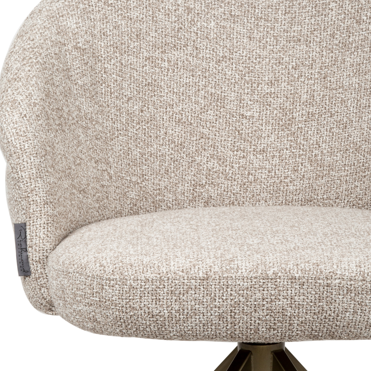 Esszimmerstuhl Zendaya cayenne brown drehbar feuerhemmend - Richmond Interiors